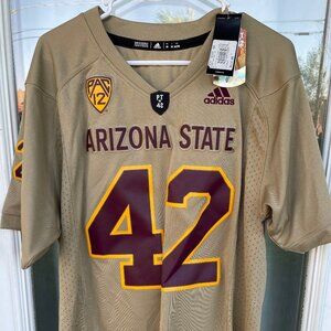 ASU Pat Tillman 42 Jersey size M Adidas Premier NCAA Sun Devils